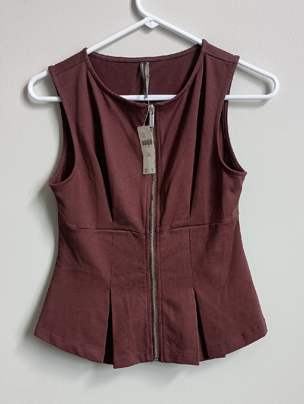 Anthropologie Peplum Top NWT